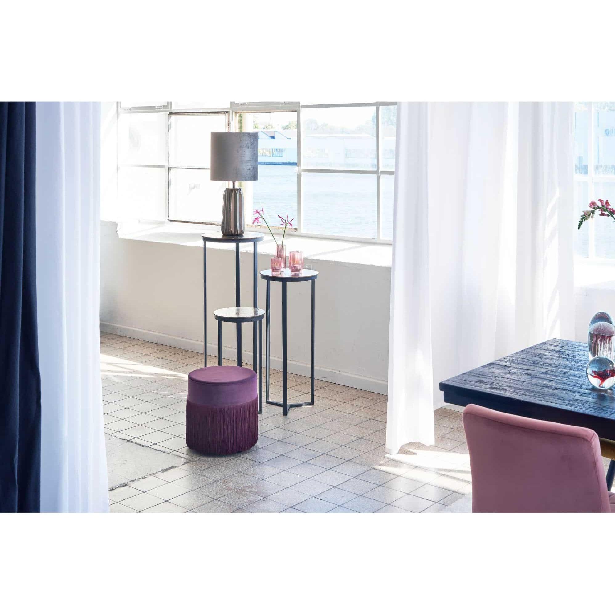 Thumbnail - Light & Living, Couchtisch + Beistelltisch, Retiro (35 x 35 x 81 cm)