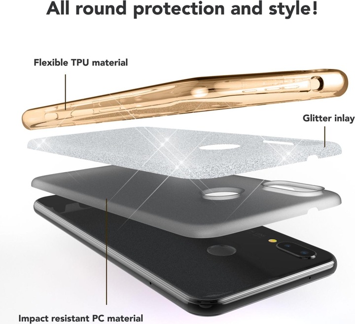 Actual product image Nalia Cell phone case (Huawei P20 Lite)