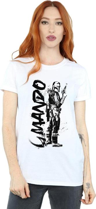 Produktbild Star Wars The Mandalorian Splat Mando TShirt (5XL)
