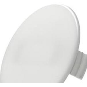 Thumbnail - Csdk SL, Zubehör Elektroinstallation, Deckel für Front-, Wand- und Unterputzdosen, Farbe weiss, Ø90, Mitte 60 mm, mit Sc...