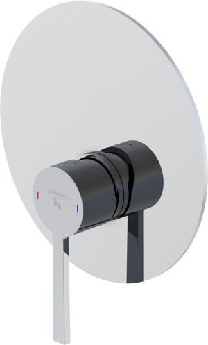 Steinberg 260 series bath/shower mixer, ready-mounted set, concealed, 1 consumer, round, 26022433