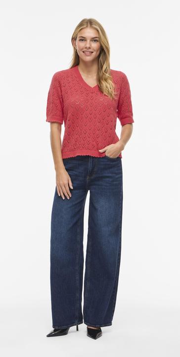 Immagine prodotto Vila VISAVA Kurzärmeliges Strickoberteil (M)