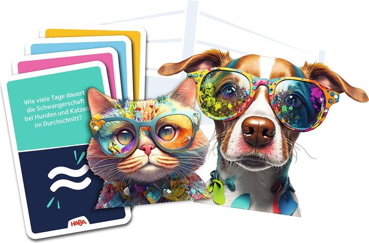 Image du produit Haba Team Quiz Challenge Chats vs. Chiens (Allemand)