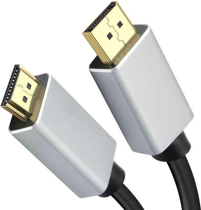 Produktbild Helos Anschlusskabel, DisplayPort Stecker/HDMI Stecker, PREMIUM, 5,0m, schwarz DP 1.1 Stecker/ HDMI 1.4 St (5 m, DisplayPort, 1.4)