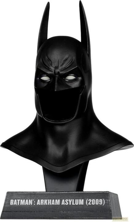 Actual product image McFarlane Batman: Arkham Asylum DC Direct Mini-Replica 1/3 Batman Mask 19 cm