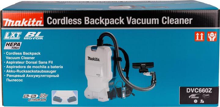 Actual product image Makita DVC660Z (Back hoover)