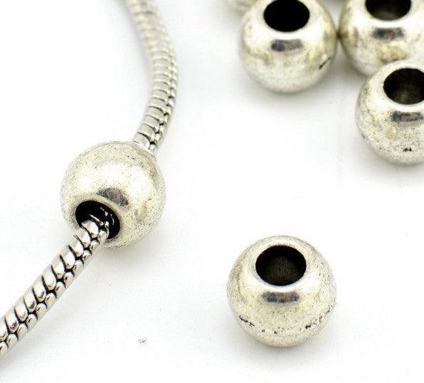 Actual product image Hermex Neutral Bead Pearl - Silvery (Zinc alloy)
