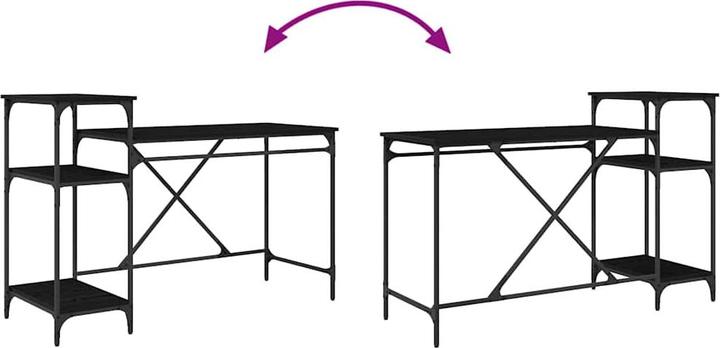 Image du produit vidaXL Industrieller Tisch (50 x 135 x 90 cm)