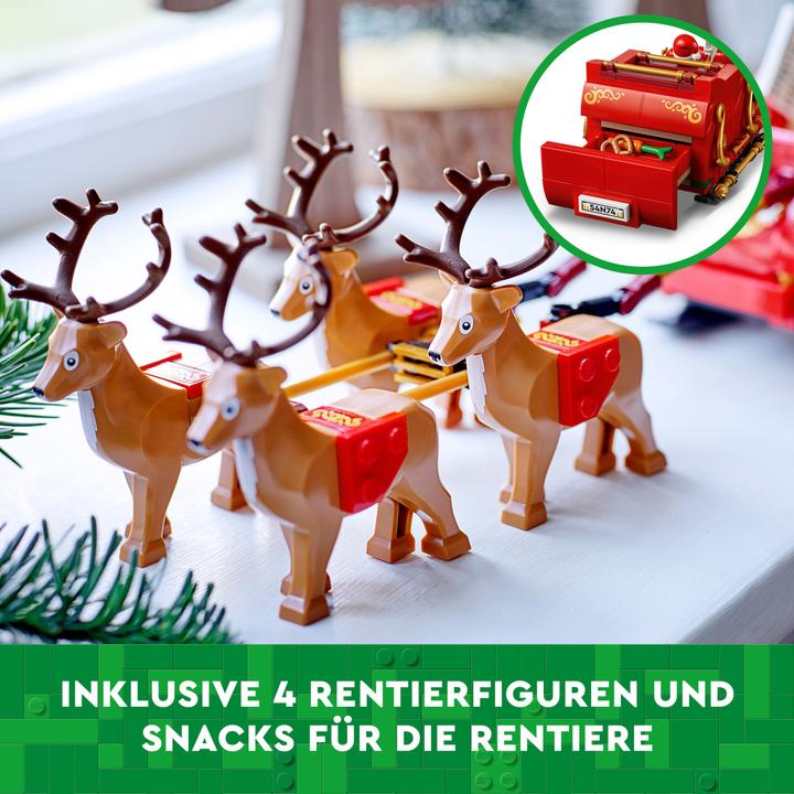 Actual product image LEGO Classic Santa Claus sleigh 40499 (40499, LEGO Classic, LEGO Rare Sets)