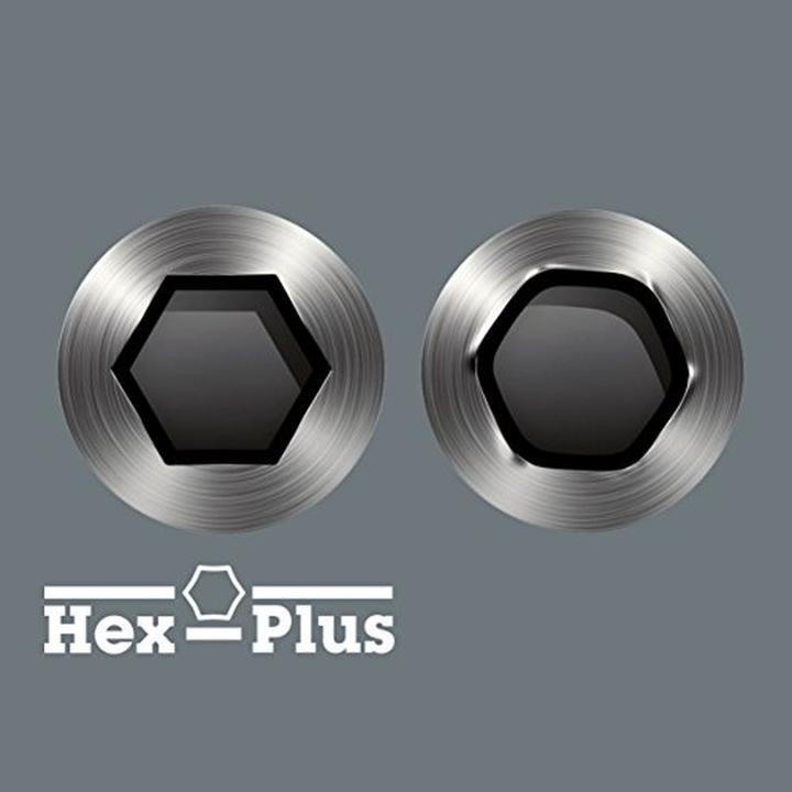 Actual product image Wera 3950/9 Hex-Plus Imperial Stainless 1