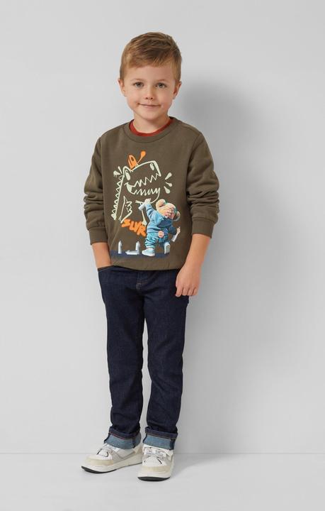 Produktbild s.Oliver Sweatshirt Kuscheliges Sweatshirt mit Fotoprint (140)