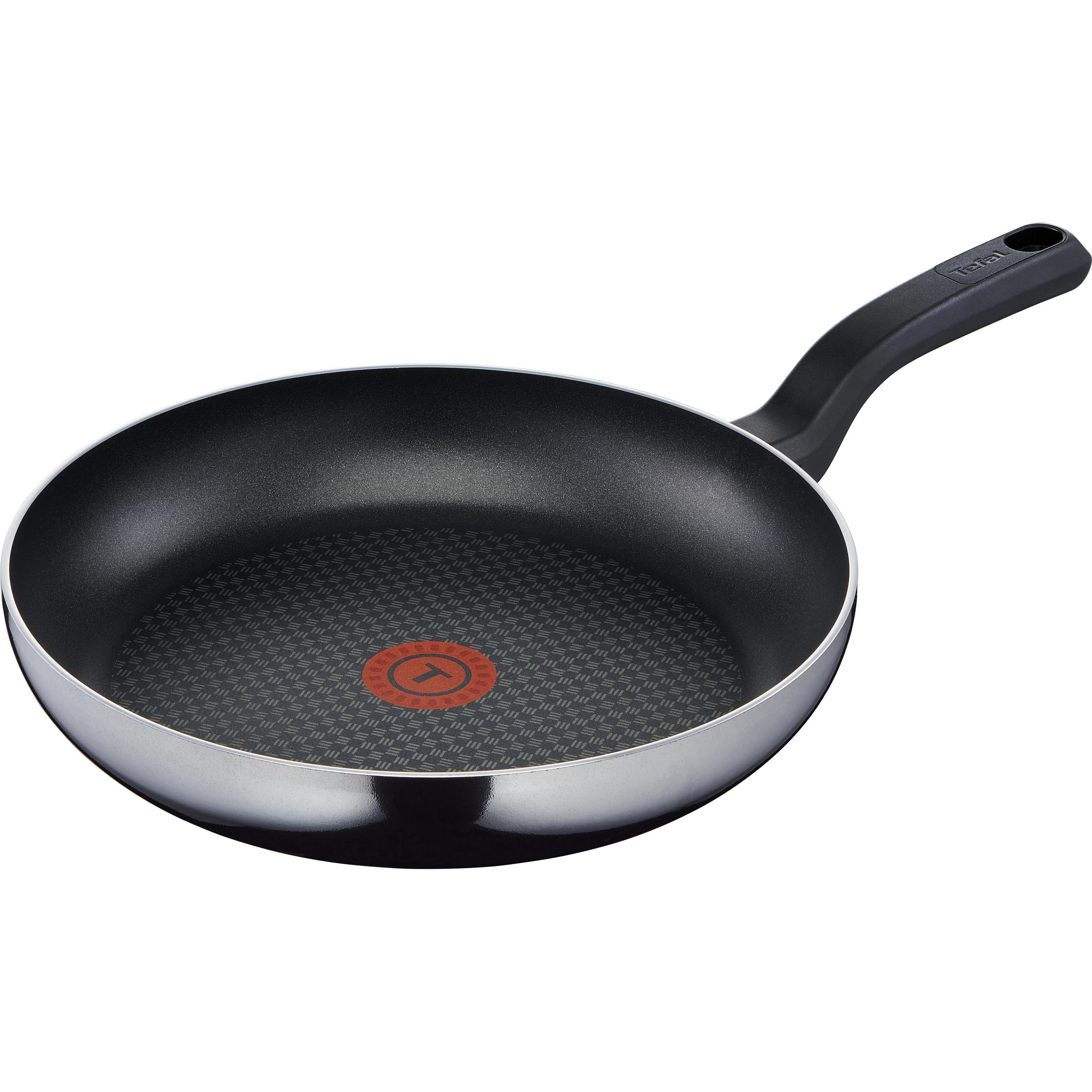 Tefal Resist, Pfanne + Kochtopf, Schwarz