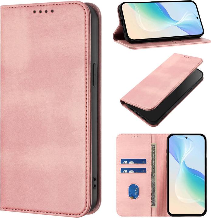 Produktbild Cover-Discount Xiaomi Redmi Note 15 Pro+ / Poco M8 Pro - Vintage Flip Case (Xiaomi Redmi Note 15 Pro)