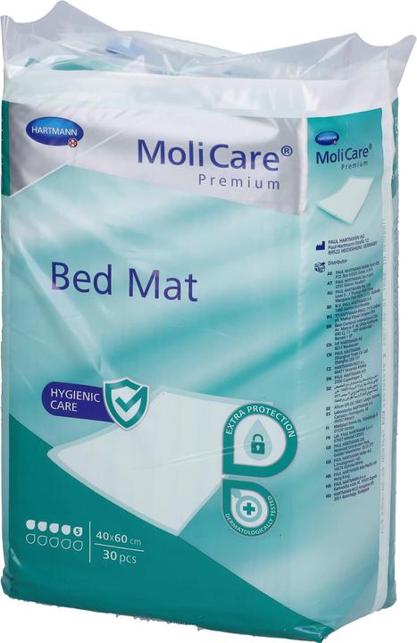 Actual product image Hartmann MoliCare Premium Bed Mat 5 drops (30 x)