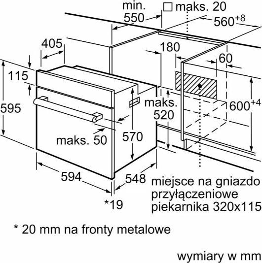 Actual product image Bosch Hausgeräte Serie 2 HBF114ES0