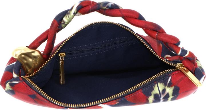 Actual product image Ted Baker Isli Satin Statement Hardware Printed Hobo Ba