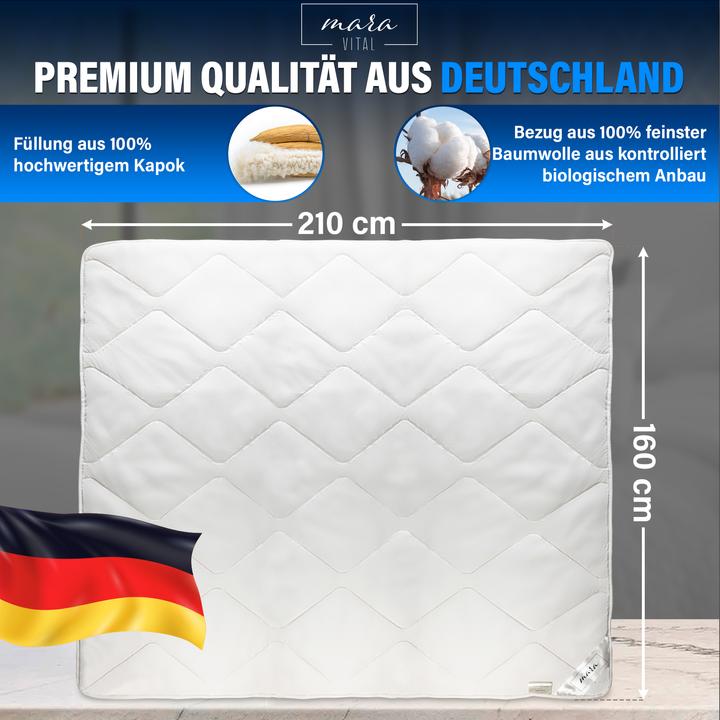 Actual product image Mara Vital Kapok blanket (160 x 210 cm)