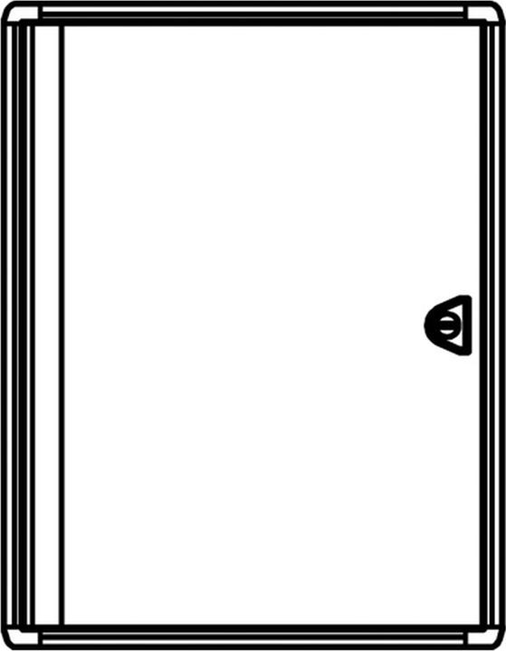 Produktbild Maul Schaukasten, Aussentiefe 27 mm (Whiteboard, 27 x 35 cm)