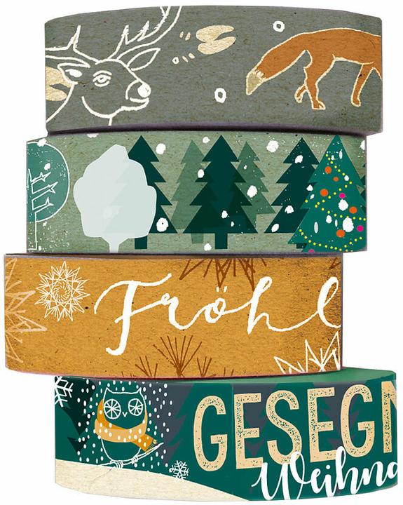 Washi Tapes Forest Christmas