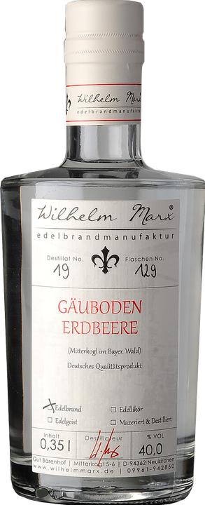 Image du produit Wilhelm Marx Eau-de-vie de mûre (1 x 35 cl)