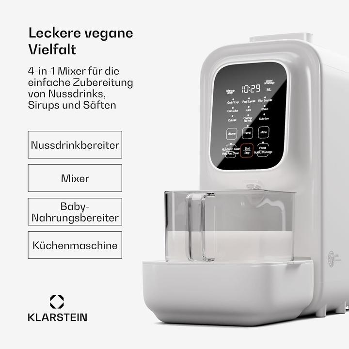 Actual product image Klarstein Pflanzenmilch- und Suppenbereiter (1200 W)