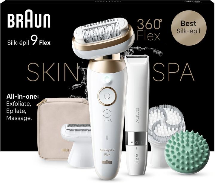 Actual product image Braun 9-481 3D Silk-épil epilator