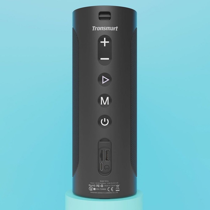 Immagine prodotto Tronsmart T6 Pro Altoparlante portatile wireless Bluetooth 5.0 (24 h, Batteria ricaricabile)