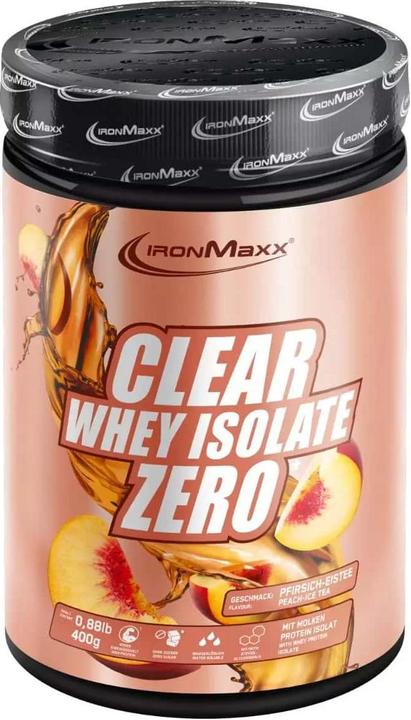 Produktbild IronMaxx Clear Whey Isolate Zero (Peach Icetea, 1x)