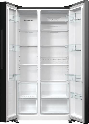 Produktbild Hisense RS711N4AFE - Amerikaanse Koelkast - Zwart (550 l)