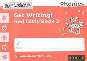 Produktbild Read Write Inc. Phonics: Get Writing! Red Ditty Book 3 Pack of 10 (Englisch, Ruth Miskin, Tim Archbold, 2017)
