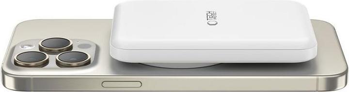 Image du produit Tech "Powerbank Tech-Protect" PB10 LifeMag 5000 mAh Baltasis (5000 mAh, 15 W, 19.25 Wh)
