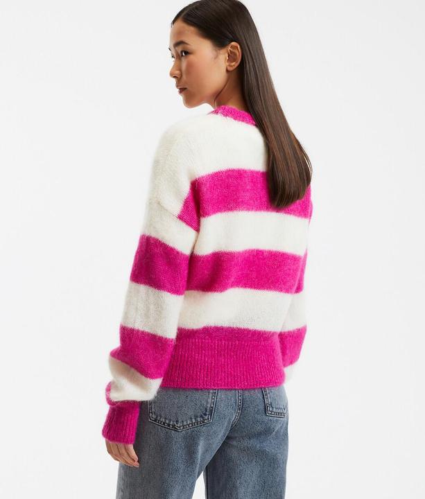 Actual product image La Redoute Collections Grobstrickpullover mit rundem Ausschnitt (XXL)