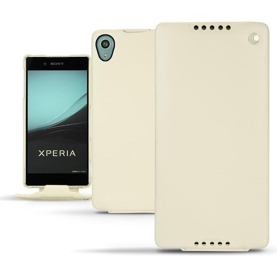 Thumbnail - Noreve Lederschutzhülle vertikal (Sony Xperia Z4/ Z3+), Smartphone Hülle, Weiss