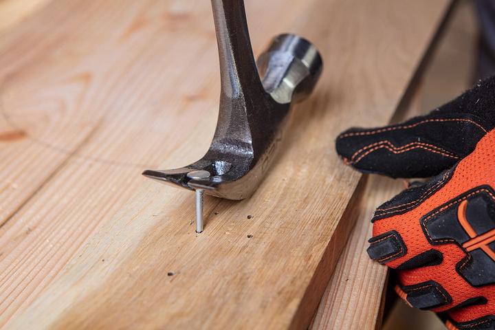 Actual product image Neo 450 g carpenter's hammer, monolithic design (450 g)