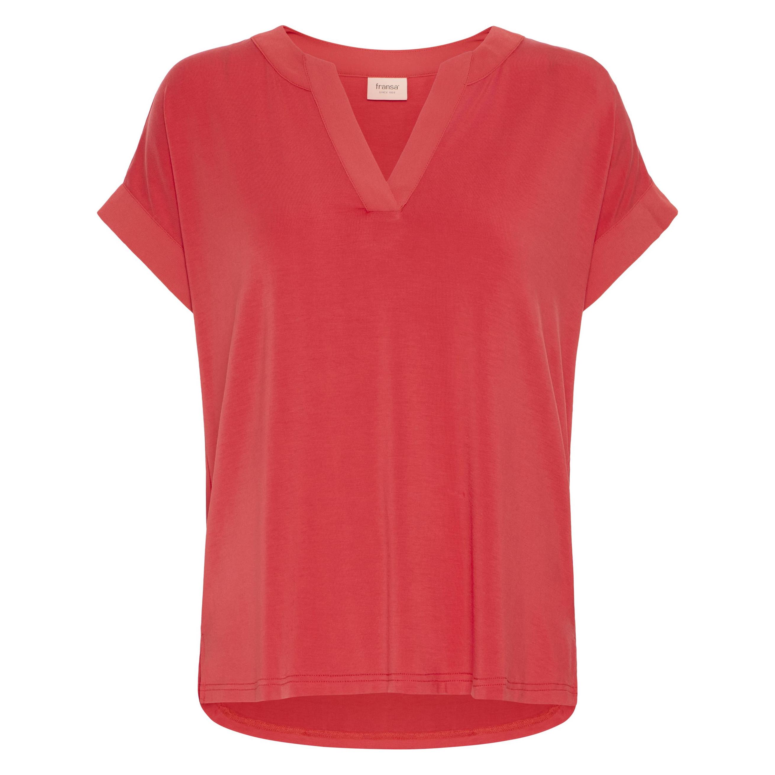 Fransa, Damen, Shirts, Liv 1, Rot, (L)