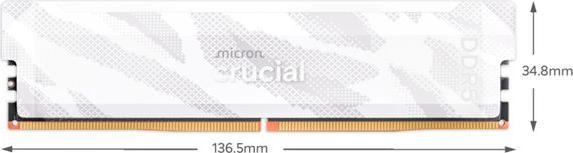 Produktbild Crucial Pro DDR5-6400 Kit 32GB 2x16GB UDIMM CL32 W Overclocking (2 x 16GB, 6400 MHz, DDR5-RAM, U-DIMM)