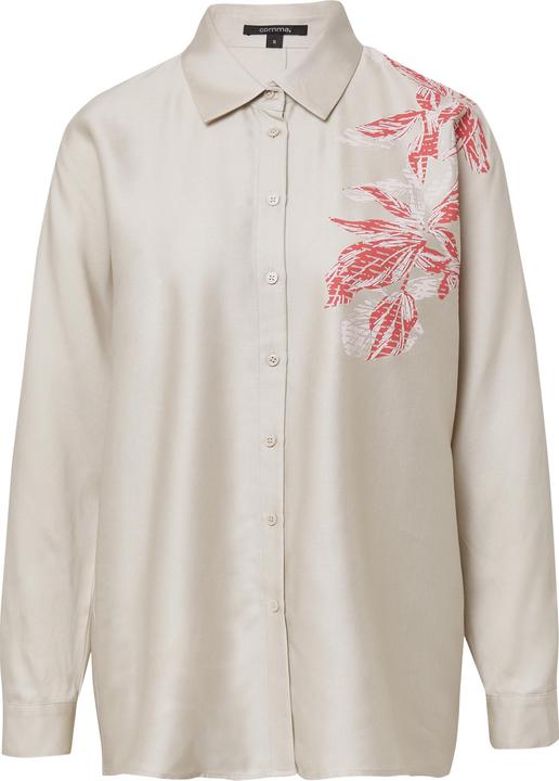 Produktbild Comma Bluse Hemdbluse mit Fledermausärmeln und floralem Print (M)