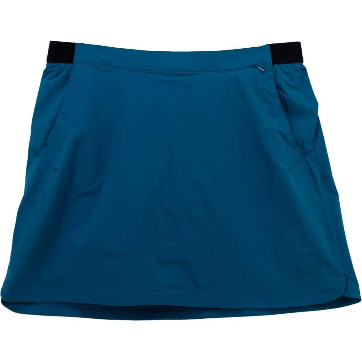 Jack Wolfskin, Damen, Röcke, Hilltop Trail Skort Dame Rock Hose Hosenrock Trekkin, Blau, (36)