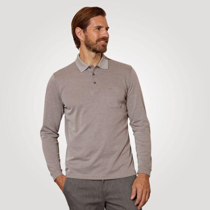 Produktbild Ragman Herren-Poloshirt Langarm (XXL)