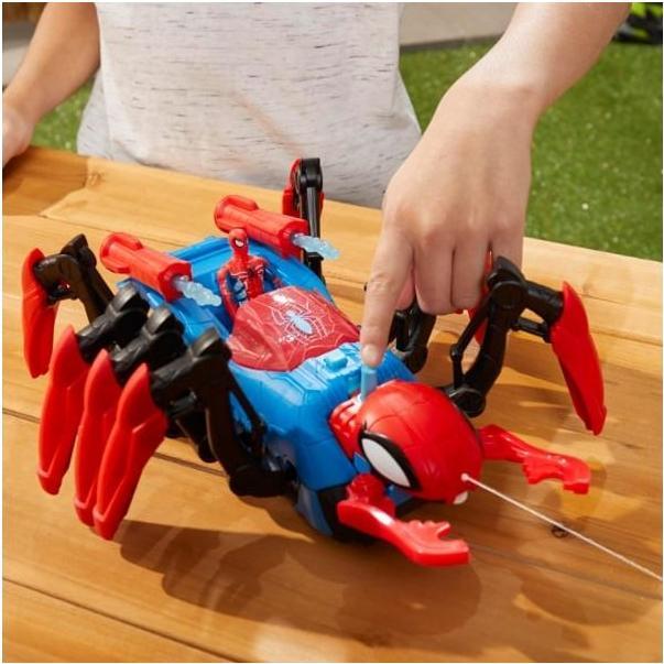 Actual product image Hasbro Spd Crawl N Blast Spider
