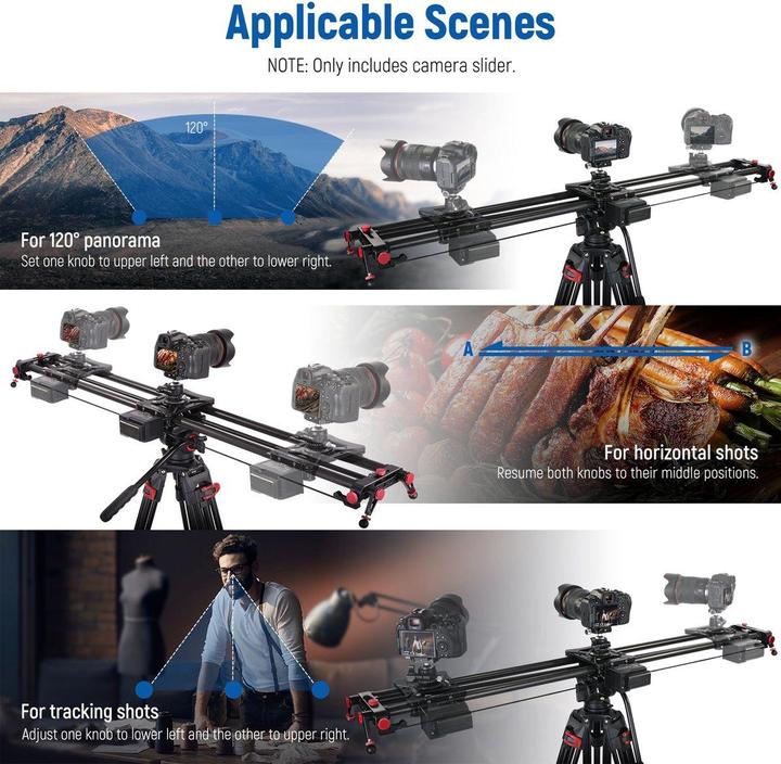 Produktbild Neewer Slitta Motorizzata per Fotocamera ER1