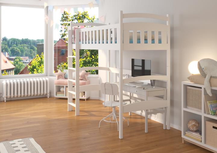 Immagine prodotto ADRK Furniture Letto a castello a soppalco MIAGO 180x80 (180 x 80 cm)