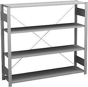 Actual product image kaiserkraft Sideboard boltless shelving unit, galvanised