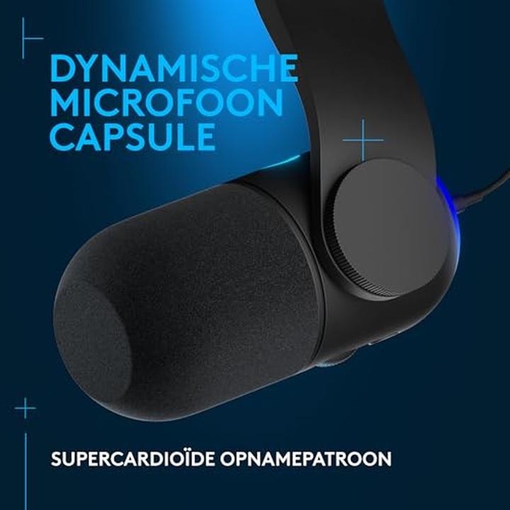 Image du produit Logitech Yeticaster GX Dynamic RGB Gaming Mic