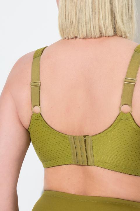 Produktbild Ulla Popken Entlastungs-BH, Struktur, ohne Bügel, Cup C - H (100 E)