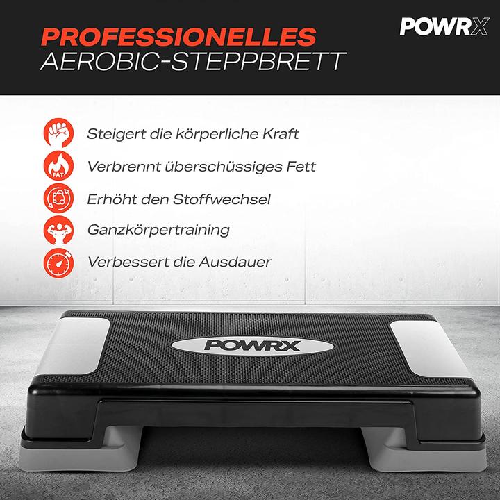 Produktbild Powrx Steppbrett Grau