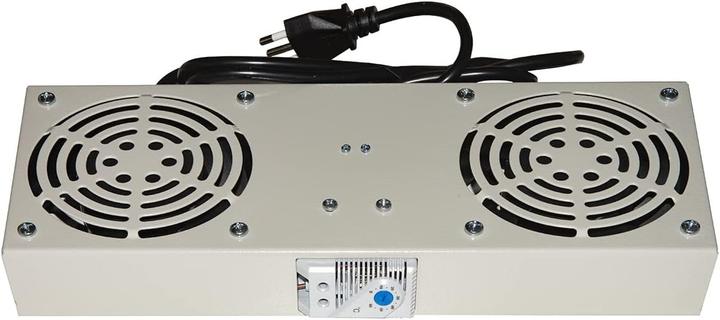 Immagine prodotto Armadio Rack Kit 2 Ventole Con Display Per Armadi Rack Grigio