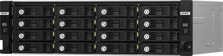 Produktbild QNAP TL-R1620Sdc, 16-bay, 3U, rackmount, SAS, JBOD, expansion enclosure with SAS expander, 12