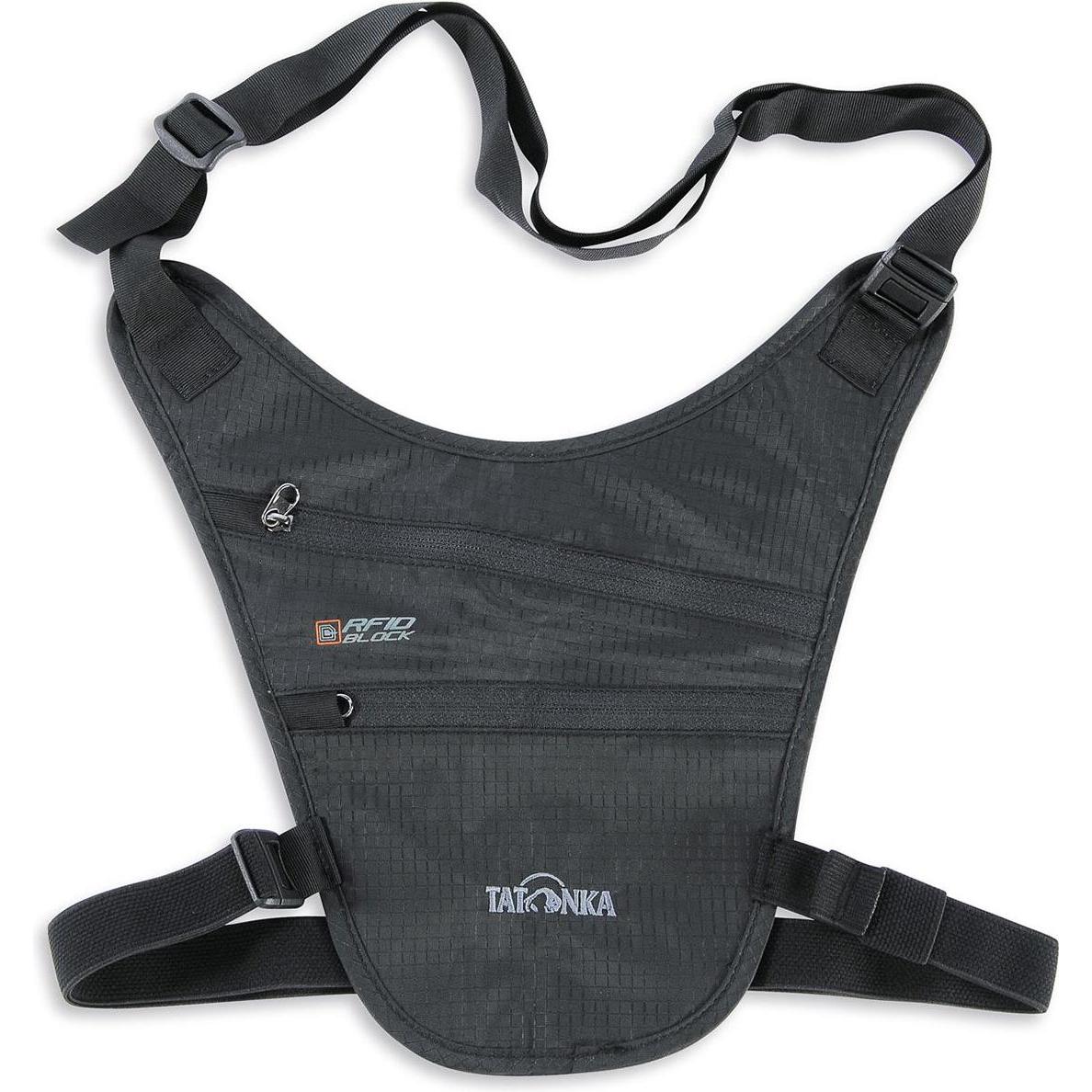Tatonka, Reisezubehör, Skin Chest Holster RFID B Portemonnaie, Schwarz, (Dokumenten- & Geldtasche)