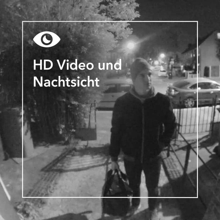 Image du produit Arlo Sonnette Vidéo Filaire, noir (Application, WiFi)